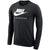 Nike Dri-Fit Legend Black Long Sleeve Men's Training Lacrosse Shirt
