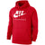 Nike Club Fleece Red Pullover Men's Lacrosse Hoodie