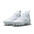 Nike Alpha Huarache 8 Elite White/Grey Lacrosse Cleats