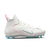 Nike Alpha Huarache 8 Elite White/Pink/Blue Lacrosse Cleats