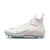 Nike Alpha Huarache 8 Elite White/Pink/Blue Lacrosse Cleats