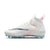 Nike Alpha Huarache 8 Elite White/Pink/Blue Lacrosse Cleats