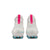 Nike Alpha Huarache 8 Elite White/Pink/Blue Lacrosse Cleats