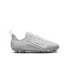 Nike Alpha Huarache 8 GS Youth White/Grey Lacrosse Cleats