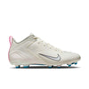 Nike Alpha Huarache 8 Varsity White/Pink/Blue Lacrosse Cleats