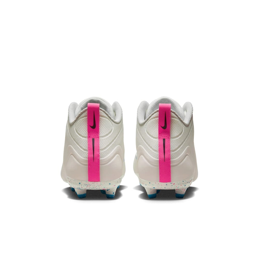 Nike Alpha Huarache 8 Varsity White/Pink/Blue Lacrosse Cleats