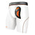 Shock Doctor Boy's Ultra Pro White Compression Shorts with Ultra Carbon Flex Cup