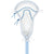 String King Complete 2 Pro Midfield Carolina Blue Composite Women's Lacrosse Stick