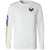 TRUE Temper The Chevie White Men's Long Sleeve Lacrosse T-Shirt