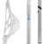 Warrior EVO QX-O WARP Composite Complete Attack Lacrosse Stick