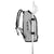Warrior Jet Pack Max Grey Lacrosse Backpack Equipment Bag