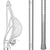Warrior Evo QX-O Complete Attack Lacrosse Stick