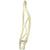 Warrior Evo QX2-D Natural Lacrosse Head
