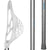 Warrior FATBOY EVO WARP Complete Box Lacrosse Stick