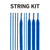 String King Lacrosse Head Strings Kit - Sidewalls, Shooters, and More