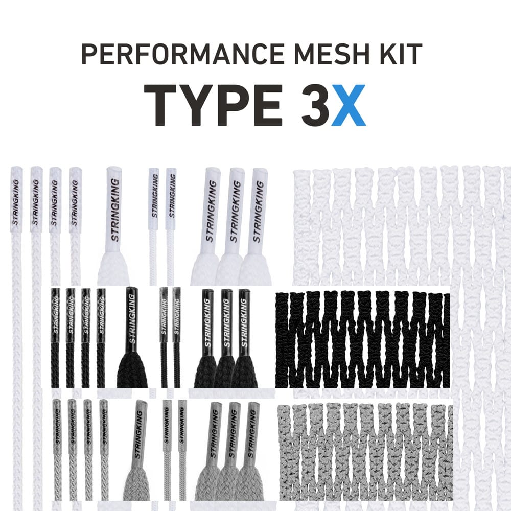String King Performance Mesh Type 3X Lacrosse Stringing Kit