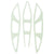 Cascade R Lacrosse Helmet Vent Cover Decals