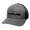 TRUE Charcoal Trucker Snapback Lacrosse Hat Cap