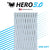ECD Hero 3.0 Semi-Soft Lacrosse Mesh Stringing Piece