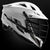 Cascade S White Lacrosse Helmet