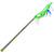 Warrior Mini Evo 4 Mustache Madness HEADstrong Lacrosse Stick with Ball