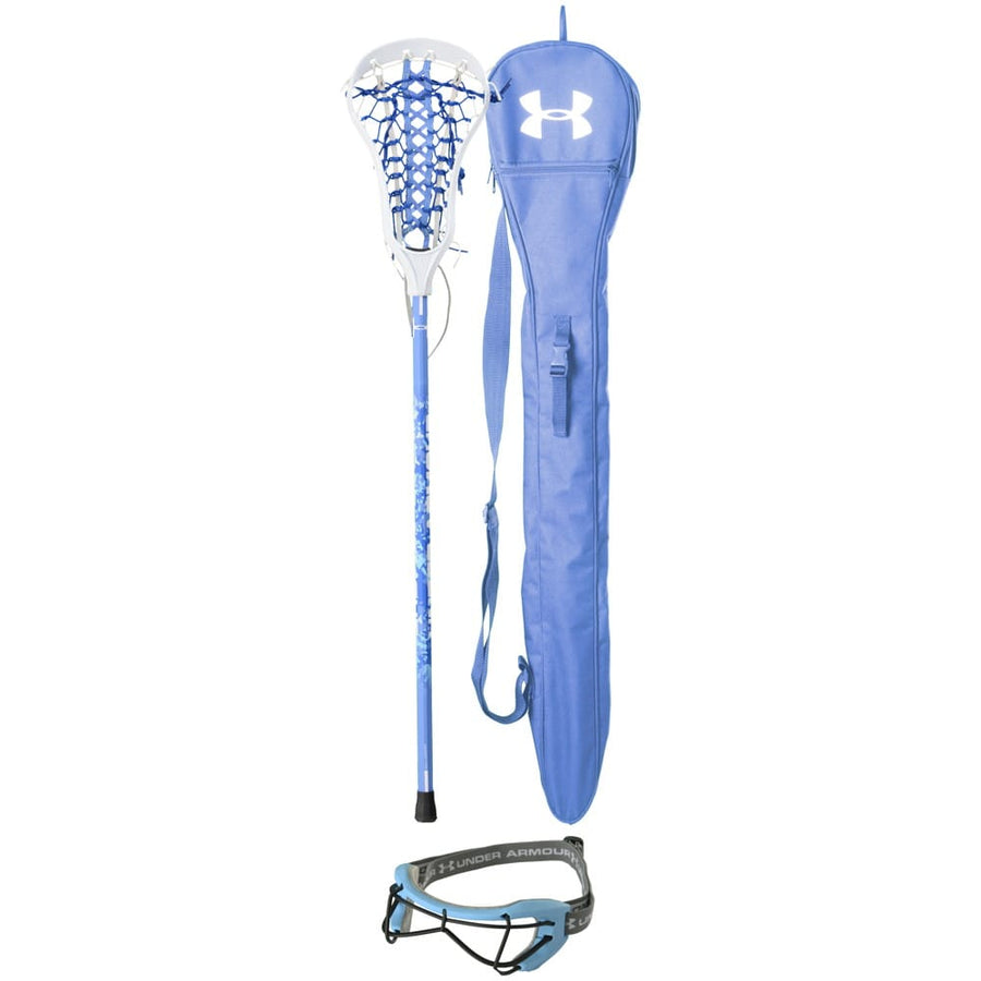 Under Armour Futures VX Girl's Lacrosse Starter Set Package - Stick, Goggles, and Bag