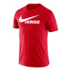 Nike Dri-Fit Legend Red Men's Training Lacrosse Shirt