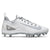 Nike Alpha Huarache 7 GS Youth White/Grey Lacrosse Cleats