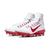 Nike Alpha Huarache 7 Elite White/Red Lacrosse Cleats