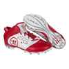 Warrior Adonis White/Red Lacrosse Cleats
