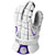 Maverik M4 White Custom Stock Lacrosse Gloves