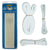 SportStop EAST COAST MESH CUSTOM Men's Lacrosse Mesh Stringing Kit