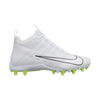 Nike Alpha Huarache 6 Varsity White/Volt Lacrosse Cleats