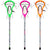 Brine Mini Clutch Neon Lacrosse Stick with Ball