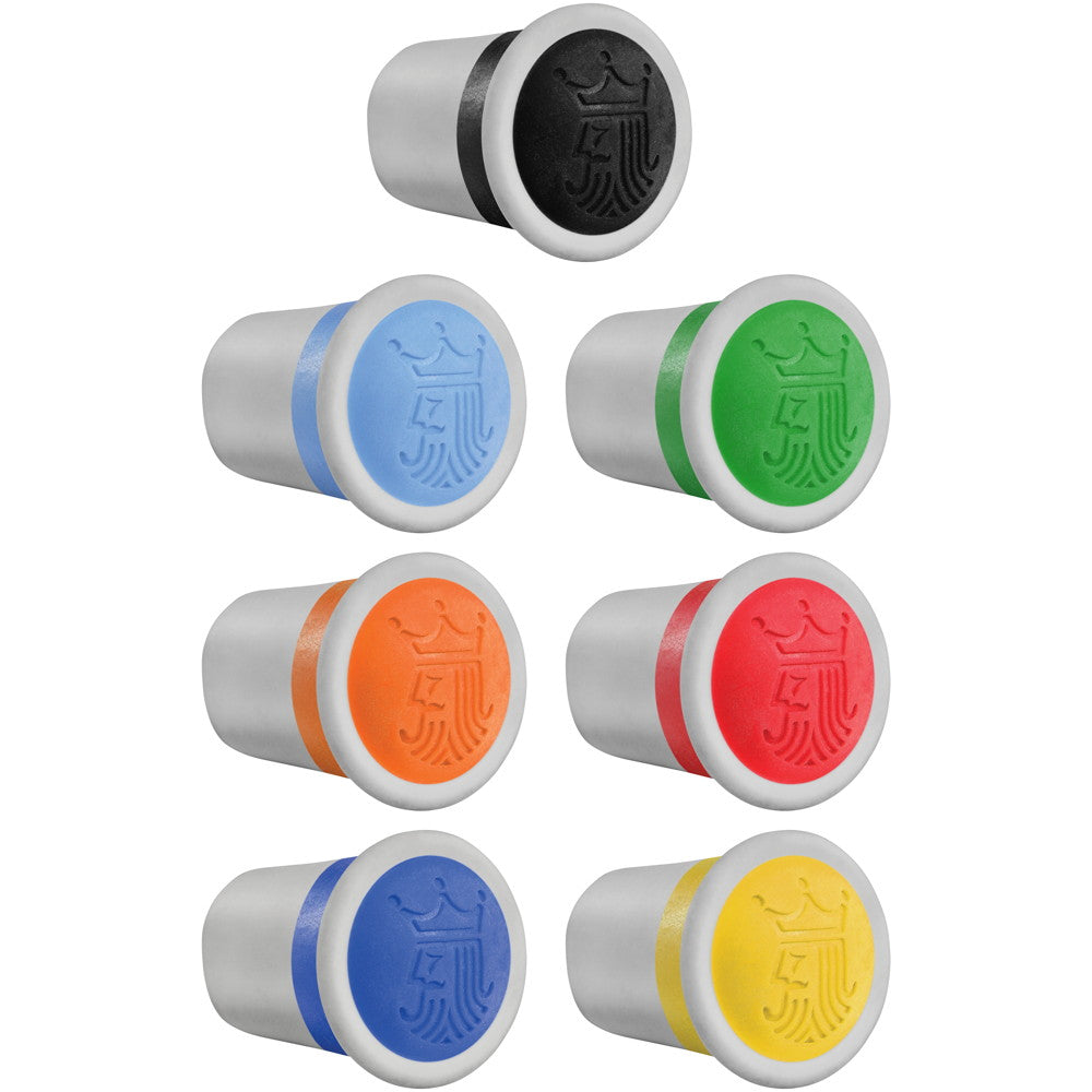 Brine King 2Color Lacrosse End Caps 2Pack