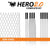 ECD Hero 2.0 Semi-Hard Lacrosse Mesh and Hero Strings Complete Stringing Kit