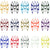 Cascade R Lacrosse Helmet Vent Cover Decals