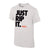 Nike Core Cotton Just Rip It White Boy's Lacrosse Shirt