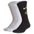 Nike Performance Cushion Black/White/Grey Kids Training Crew Socks - 3-Pack