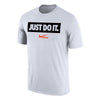 Nike Dri-Fit Cotton Just Do It White Men's Lacrosse Shirt