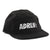 Adrenaline Campus Black Rain Snapback Lacrosse Cap Hat