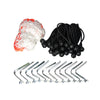 STX Multi-Position Lacrosse Training Rebounder Replacement Net with Bungees