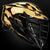 Cascade S Metallic Gold Finish Lacrosse Helmet