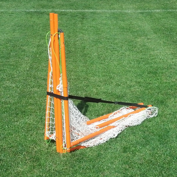 Rage Cage BRAVE V6 Full-Size Folding Backyard Lacrosse Goal with Shot Blocker