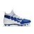 Nike Alpha Huarache 6 Elite White/Blue Lacrosse Cleats