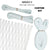 SportStop STRING KING GRIZZLY 2 CUSTOM Goalie Lacrosse Mesh Stringing Kit