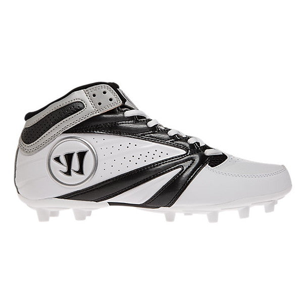 Warrior Second Degree‎ 3.0 White/Black Lacrosse Cleats size US12 Warrior Products Lacrosse Footwear for sale | eBay main image 4
