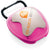 Shock Doctor Anti-Microbial Pink Mouthguard Case