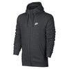 Nike Sportswear Grey Full Zip Men's Fleece Hoodie