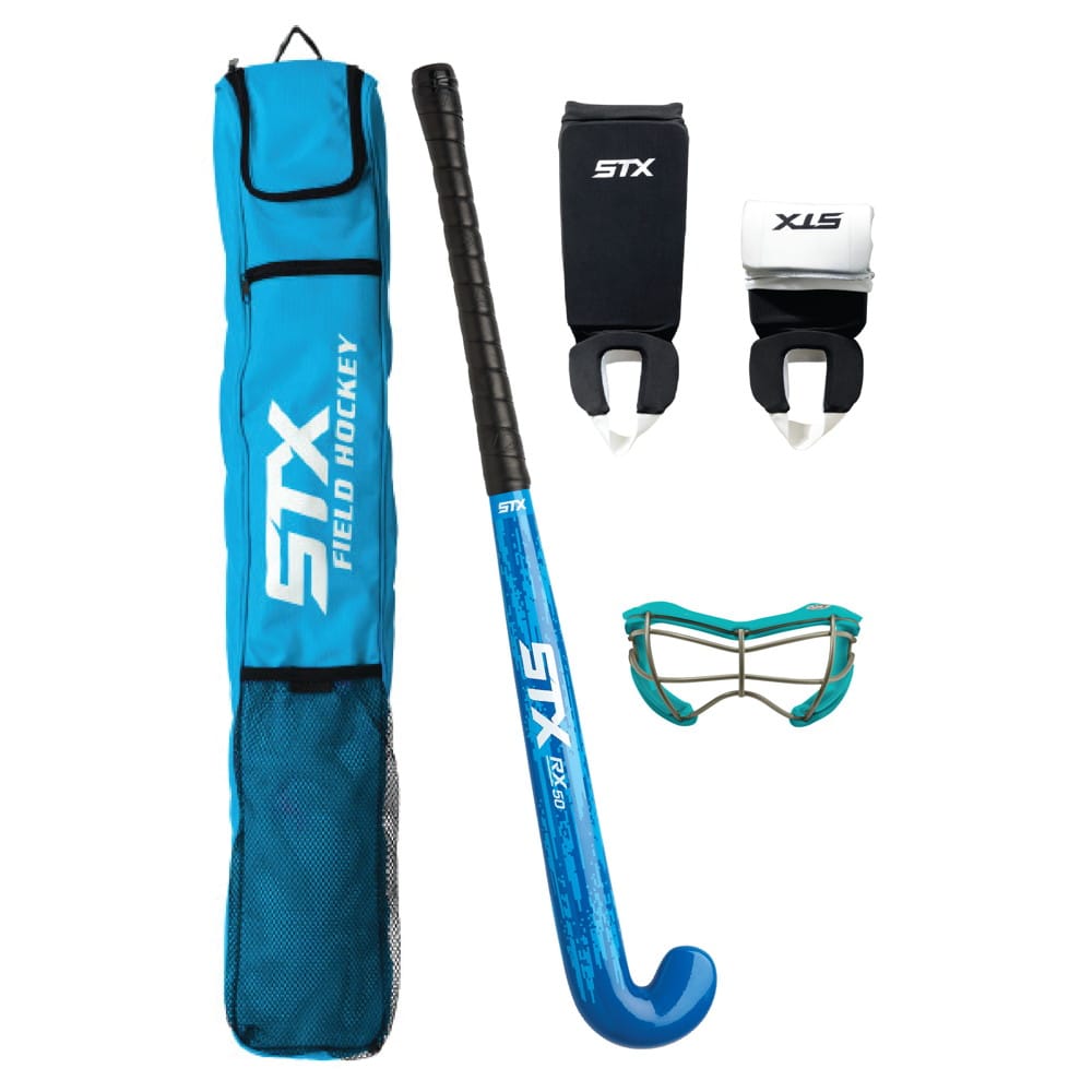 STX Rookie Field Hockey Starter Package Stick, Bag, Shin Guards, and Goggles